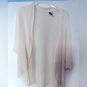 Cream cardigan